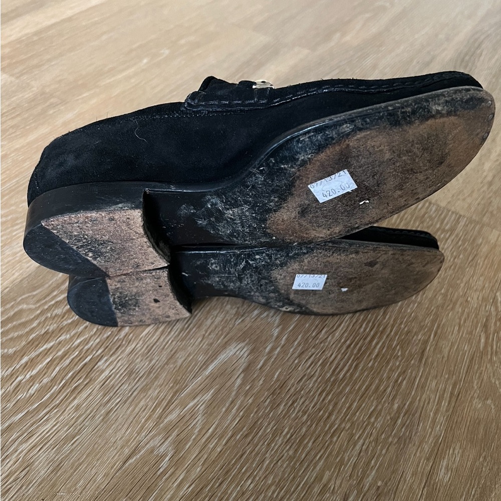 Gucci suede horsebit loafers - Picture 2 of 10